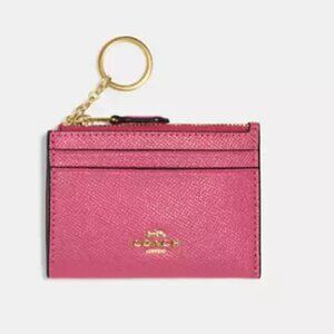 Coach Mini Skinny Id Case Im/Petunia